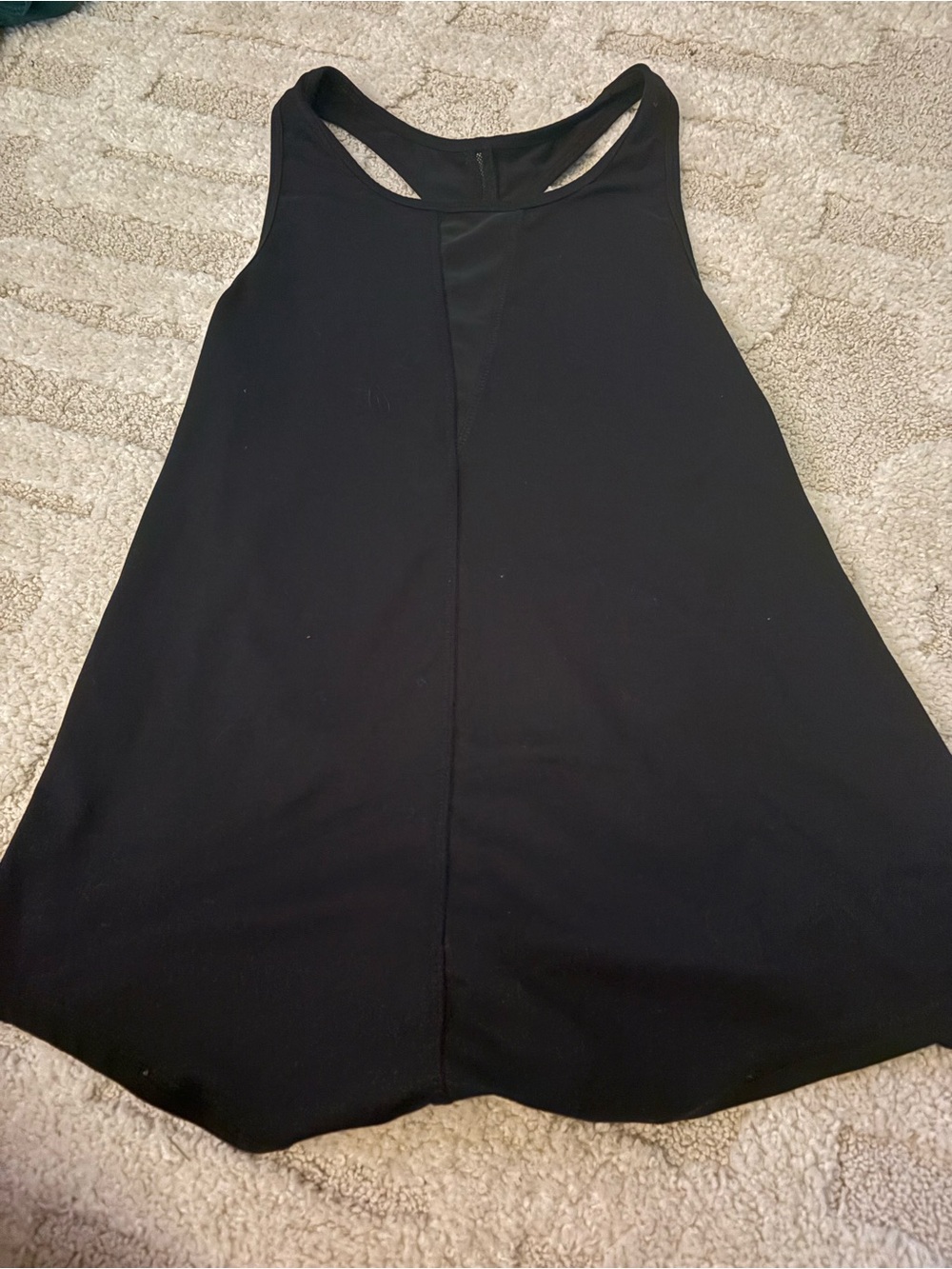 ZYIA Black Racerback Tank Top